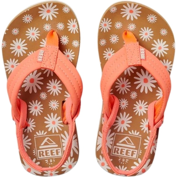 Reef Kleinkind Kleine Ahi Flip Flops / Sandalen CJ2840 - Daisy